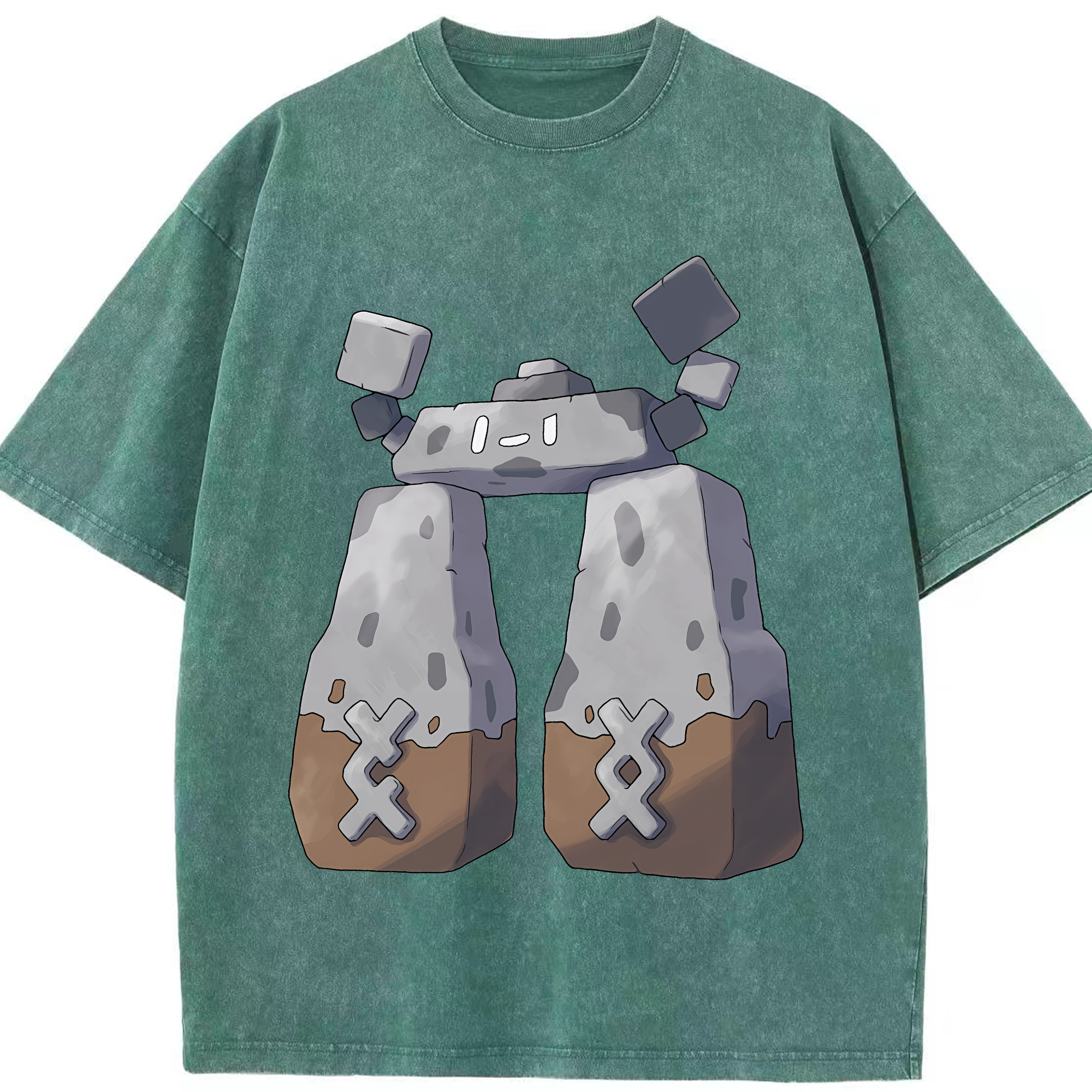 （画像用） ポケットモンスター Pokémon 綿100% ヴィンテージ風 半袖Tシャツ（フロントプリント）